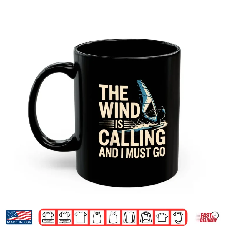 Mug Best Windsurfing Art for Men Women Windsurf Wind Surfing Shirt