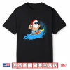 Christmas Santa Claus Hawaiian Surfing Summer Surf Shirt