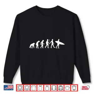 Sweatshirt Funny Surfing Designs For Men Women Surfboard Lovers Surf Shirt