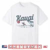 Kauai Hawaii Surf Beach Vintage Souvenir Surfing Surfer Shirt