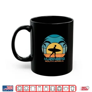 Mug Muizenberg Surfing Beach Retro Surfing Summer Vacation Shirt