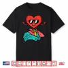 Valentines Day Surfing Heart Funny Surfer Men Women Kids Boy Shirt