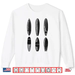 Sweatshirt Surfing Surfboards Water Surfer Surfing Surfboard Shirt