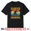 Vintage Surfer Grandpa Retro Surfing Grandfather Shirt