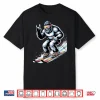 Funny Skiing Bigfoot Ski Winter Sport Snowboarder Skier Shirt