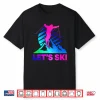 Retro Ski Vintage 80S 90S Skiing Outfit Shirt