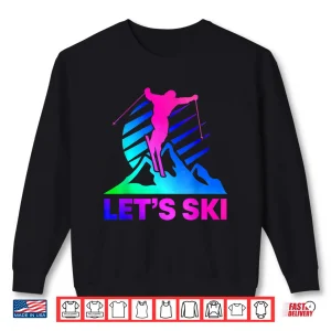 Sweatshirt Retro Ski Vintage 80s 90s Skiing Outfit Shirt