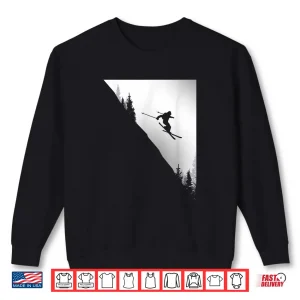 Sweatshirt Ski Apparel Skiing Skier Ski Shirt