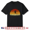 Vintage Sunset Skiing Gift For Skiers Shirt