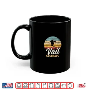 Mug Vail Skiing Colorado Vintage Mountain Ski Shirt