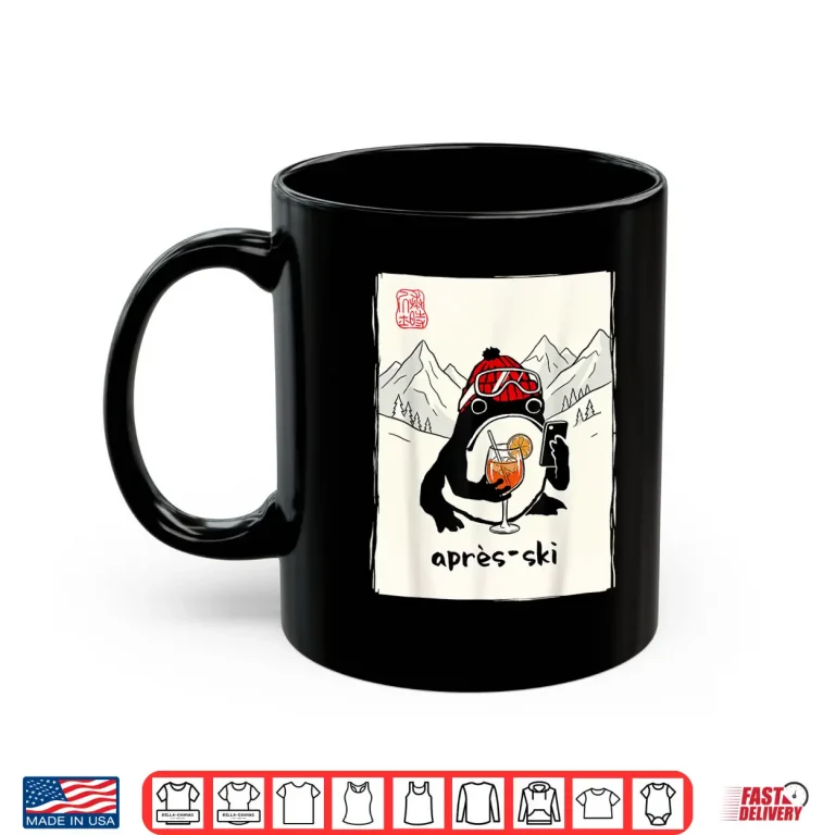 Mug Apres Ski Skier Japanese Men Women Kids Funny Skiing Shirt