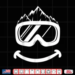 Design Fun Ski Tee Skiing Gift Idea Funny Snowboard Shirt