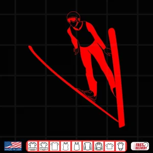 Design Ski Jumping Skiing Jump Champions Challenge Gift Shirt