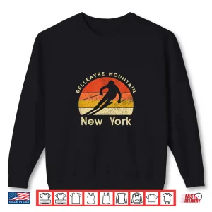 Sweatshirt Vintage Ski Belleayre Mountain New York Mountain Shirt