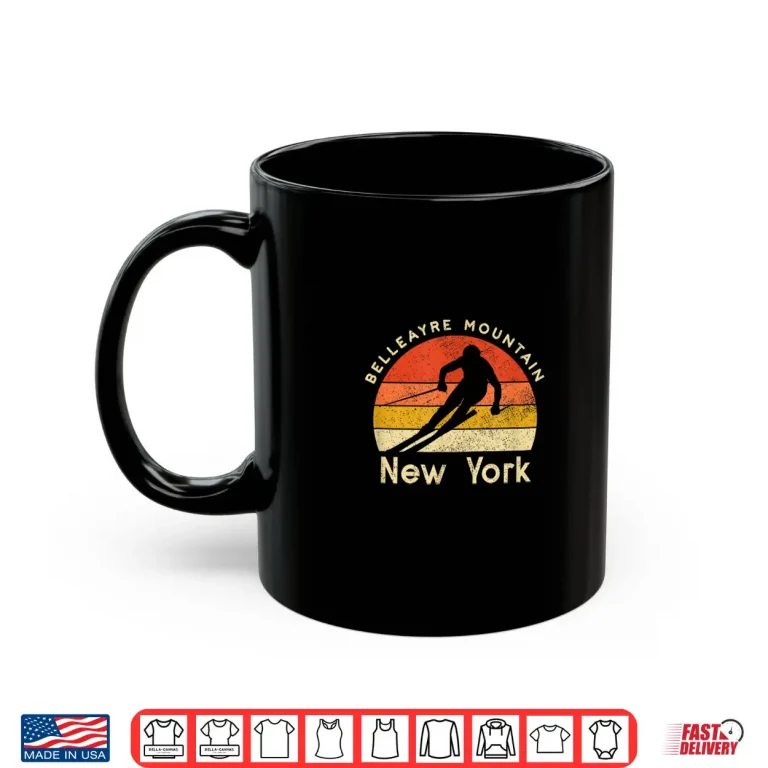 Mug Vintage Ski Belleayre Mountain New York Mountain Shirt