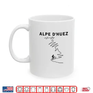 Mug Alpe DHuez Shirt France Road Cycling Shirt