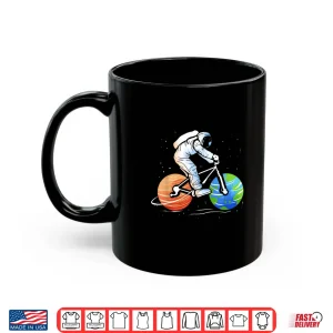 Mug Astronaut in Space Bike Tour Cycling Lover Bicycle Rider Shirt