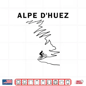 Design Alpe DHuez Shirt France Road Cycling Shirt