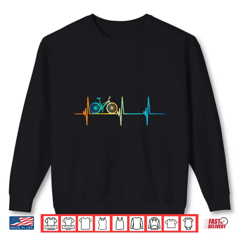 Sweatshirt Bicycle driving bicyclist cyclist bike rider Shirt