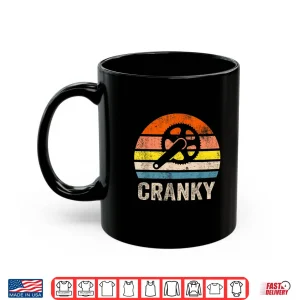 Mug Cranky Vintage Sun funny Bicycle Lovers Cycling Cranky Shirt