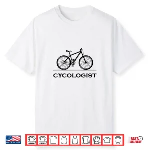 Cycologist Shirt Funny Mtb Cycling Gift Bike Cycology Shirt