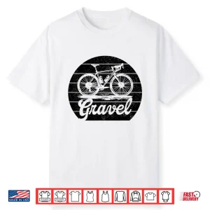 Gravel Bike Vintage Cycling Cyclist Bicycle Shirt