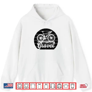 Hoodie Gravel Bike Vintage Cycling Cyclist Bicycle Shirt