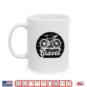 Mug Gravel Bike Vintage Cycling Cyclist Bicycle Shirt