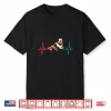 Mountain Bike Heartbeat Mtb Biking Cycling Bike Rider Shirt