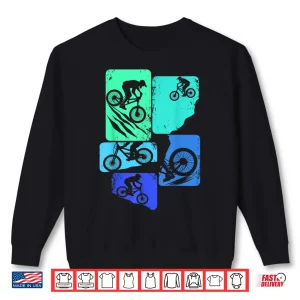 Sweatshirt Mountain Bike Downhill MTB Biking Cycling Biker Kids Boys Shirt