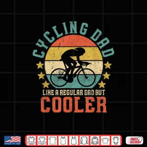 Design Mens Cycling Dad Bike Rider Cyclist Fathers Day Gift Shirt