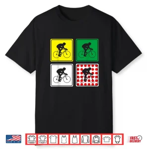 Racing Road Bike Rider Shirt Tour Gift France Bicycle Tee