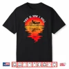 Recumbent Bike Vintage Sunset This Is How I Roll Cyclist Shirt