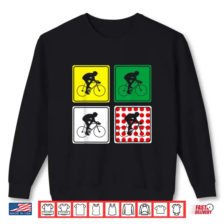 Sweatshirt Racing Road Bike Rider Shirt Tour Gift France Bicycle Tee