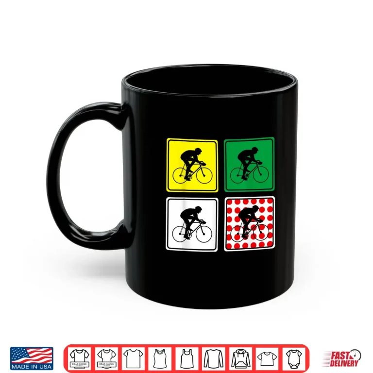 Mug Racing Road Bike Rider Shirt Tour Gift France Bicycle Tee