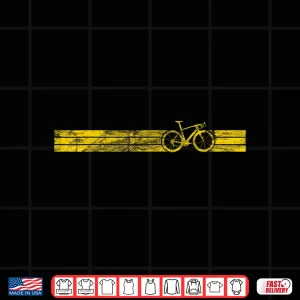 Design Yellow Winners Funny Racing Gift for Cyclist Cycling Bike Shirt