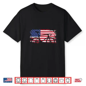 American Flag Road Biking Cycling Apparel Bicycle Cycling Shirt