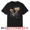 Bicycle Flowers Cyclist Floral Shirt