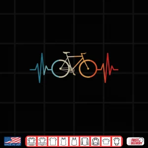 Design Bicycle Heartbeat Bike Cycling Shirt