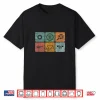 Biking Cycling Vintage Bicycle Parts Cyclist Gifts Men Women Shirt