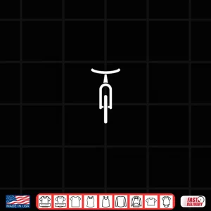 Design Bicycle Logo Minimal Retro For Cyclist Cycling Lovers Shirt