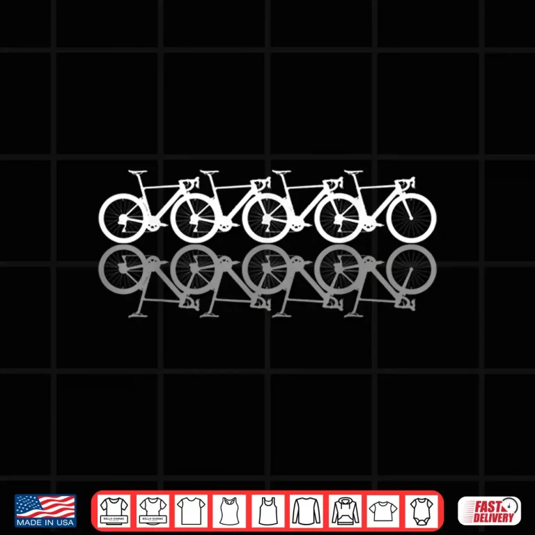 Design Bicycle Road Bike Racing Retro Cycling Cyclist Gift Shirt