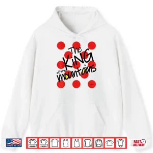 Hoodie CYCLING RACING BIKE BICYCLE MOTIVATION KING OF THE MOUNTAINS Shirt