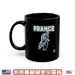 Mug France Vintage On Road Cycling Shirt