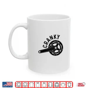 Mug Funny Cycling Gift Bicycle Riders Cool Bike Crank Cycling Shirt