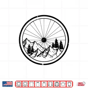 Design Mountain Bike MTB Cycling Downhill Biking Biker Gift Shirt