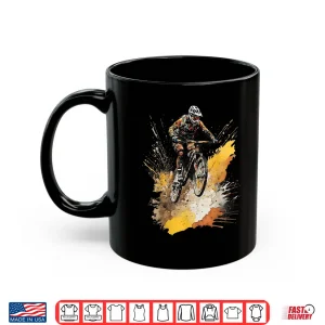 Mug Mountain Bike MTB Downhill E Bike Cyclist Shirt