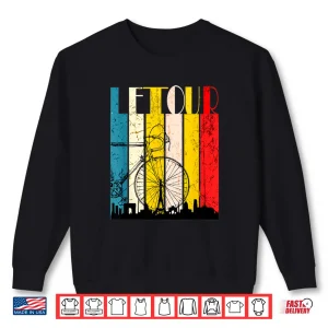 Sweatshirt Retro Vintage Tour Cycling Tour France Cycling Fan Shirt