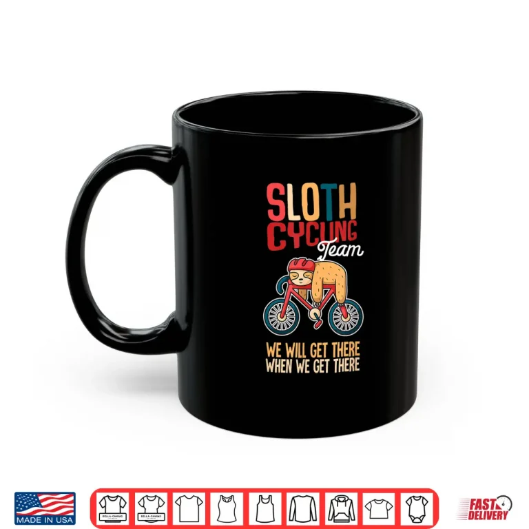 Mug Sloth Cycling Team Shirt