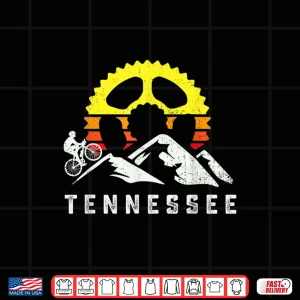 Tennessee Mountain Biking Retro Bike Rider Mtb Cyclist Race Shirt 4 Design Tennessee Mountain Biking Retro Bike Rider MTB Cyclist Race Shirt